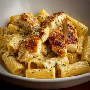Garlic Parmesan Chicken Rigatoni