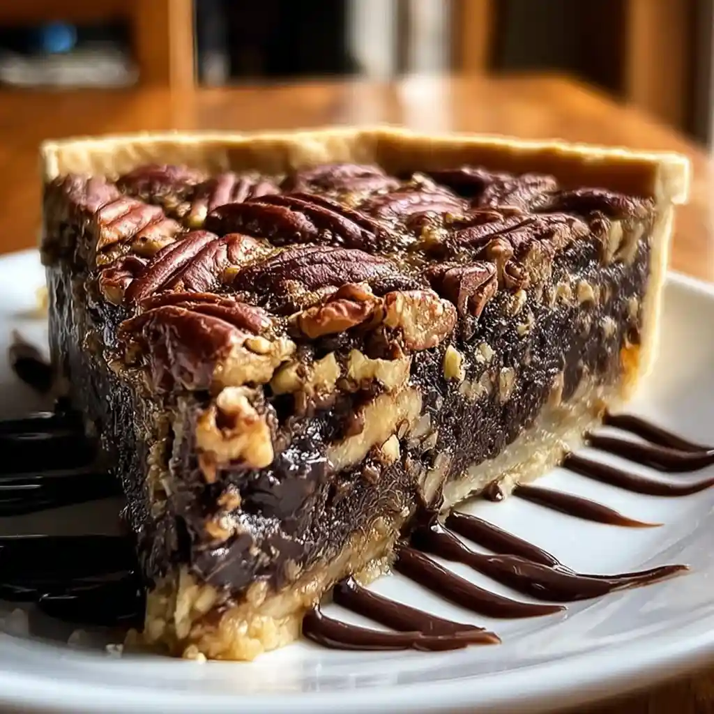 Texas Chocolate Pecan Pie