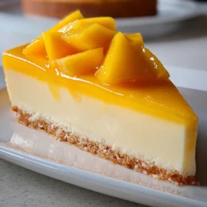 Tropical Mango Cheesecake