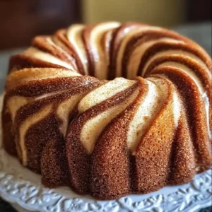 Cinnamon Swirl Bundt Cake