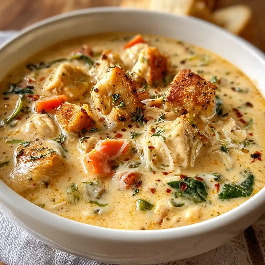 Creamy Marry Me Chicken Soup