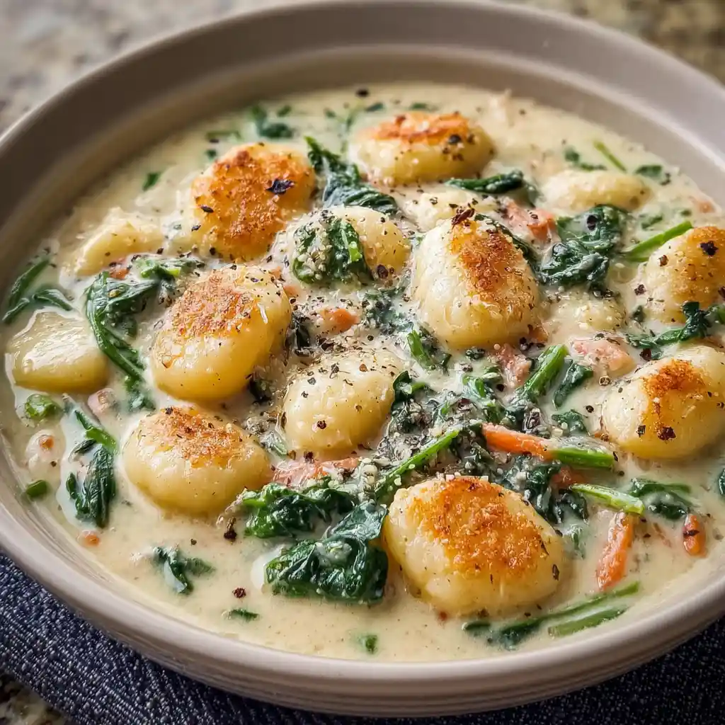 Creamy Vegetarian Gnocchi Soup