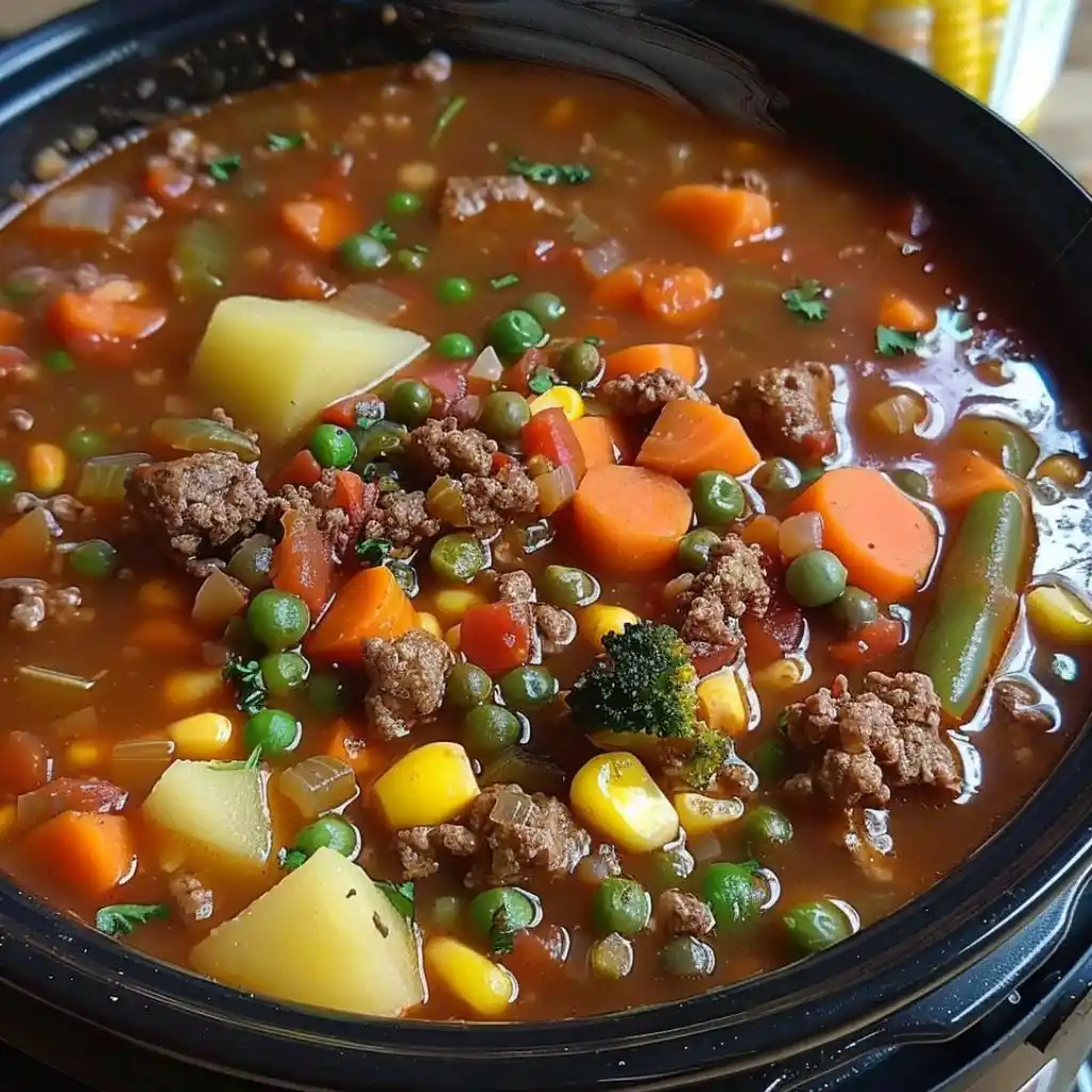 Crock Pot Cowboy Soup