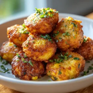 Fried Cornbread Fritters