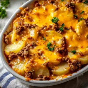 hobo casserole with ground beef