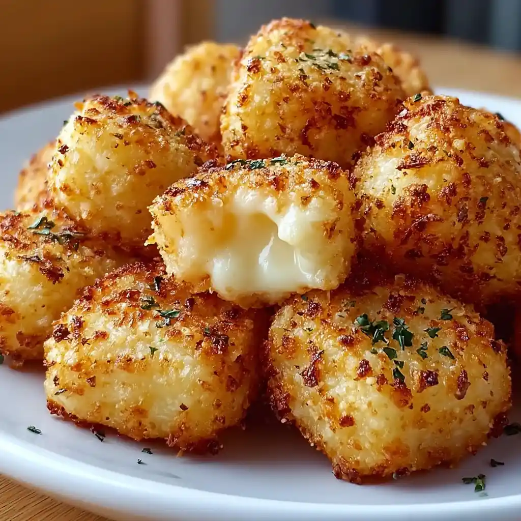 Cheesy Parmesan Mozzarella Bites