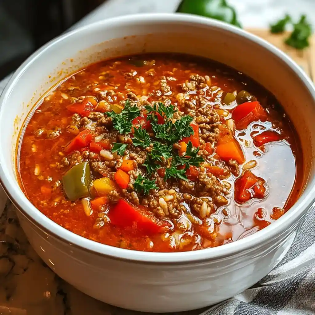 Stuffed Pepper Soup