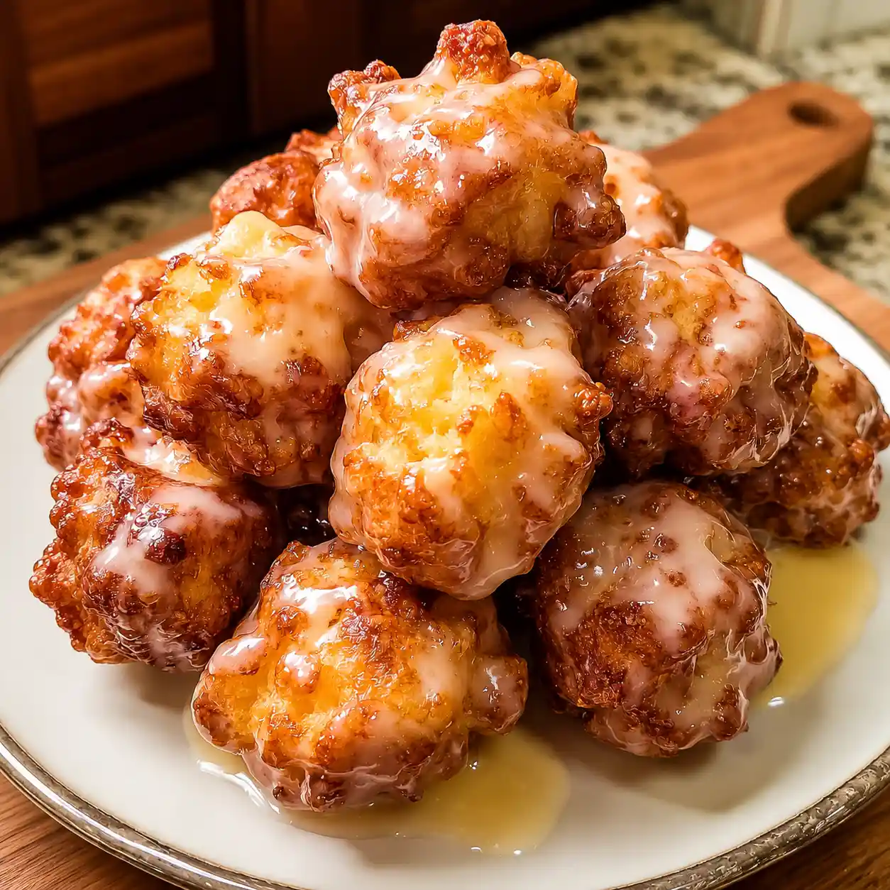 Apple Fritter Bites