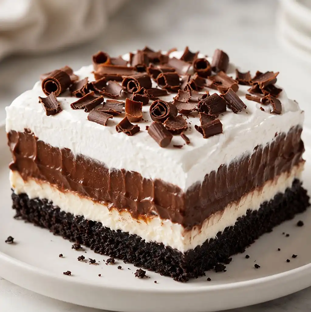 No-Bake Chocolate Lasagna