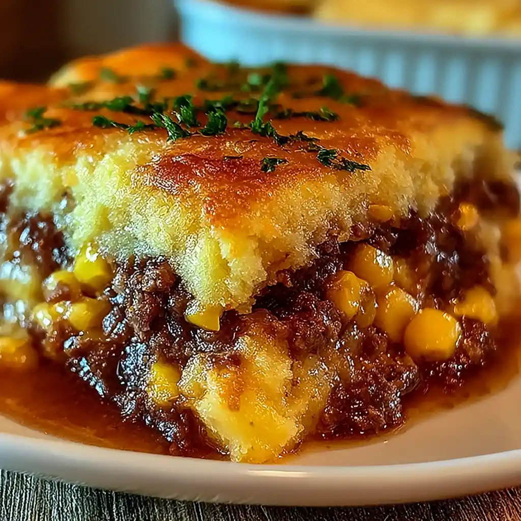 Cowboy Cornbread Casserole