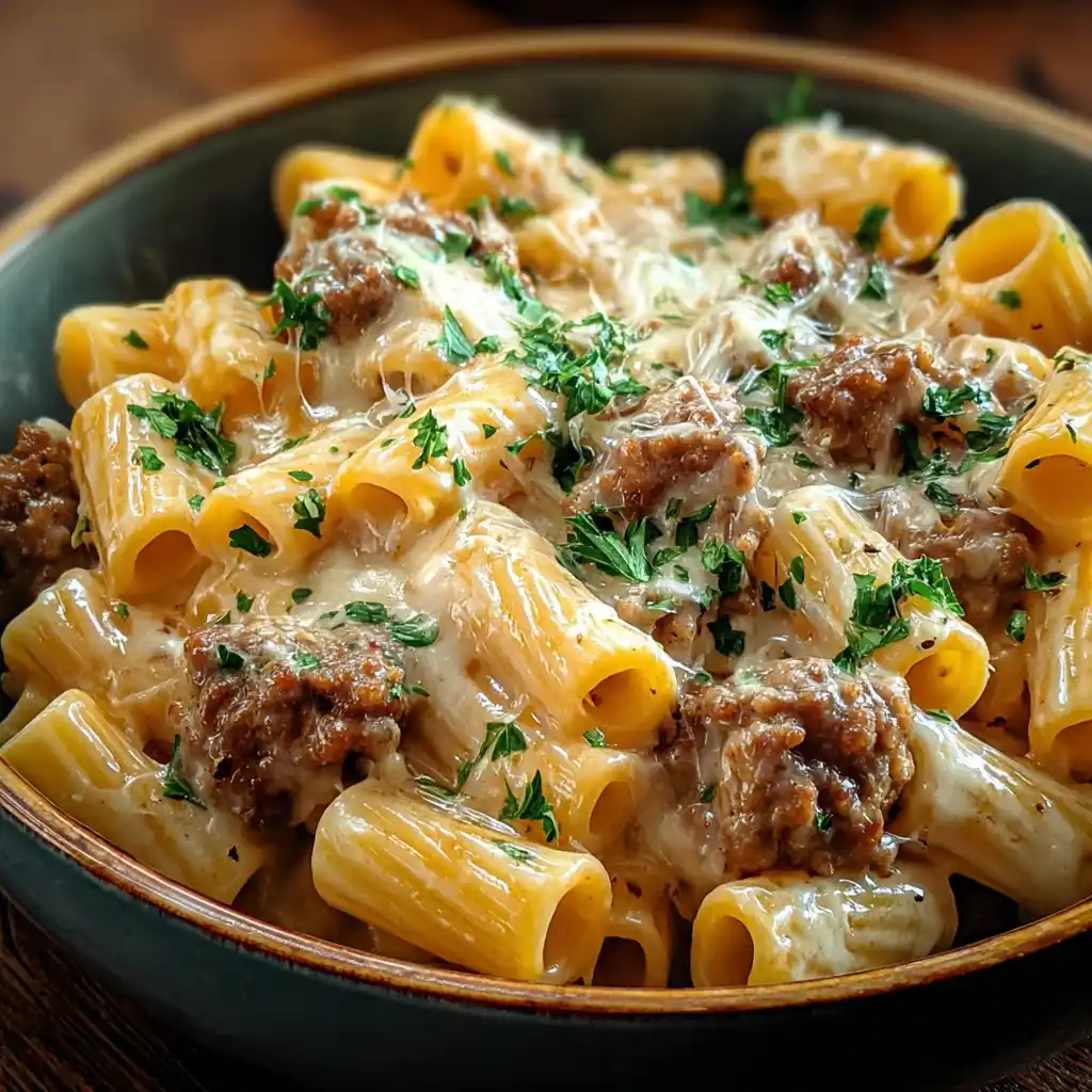 Creamy Italian Sausage Rigatoni