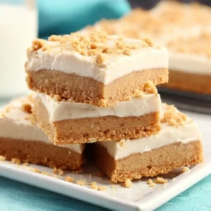 Frosted Maple Cookie Bars