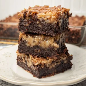 German Chocolate Brownies