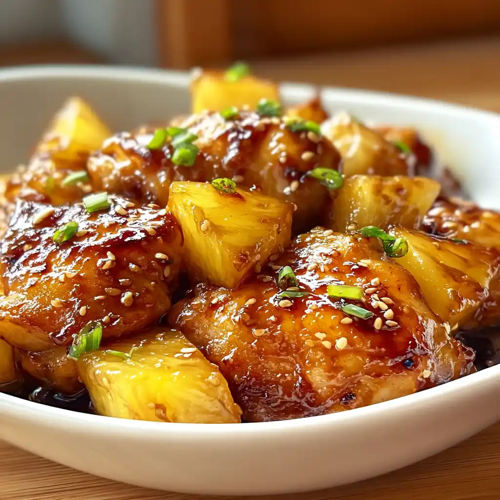 Hawaiian Pineapple Chicken Thighs