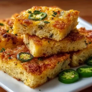 Jalapeño Cheese Squares