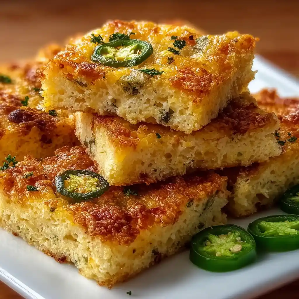 Jalapeño Cheese Squares