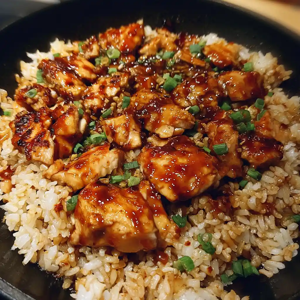 One-Pan Bold Honey BBQ Chicken Rice
