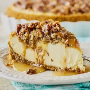 Pecan Praline Cheesecake