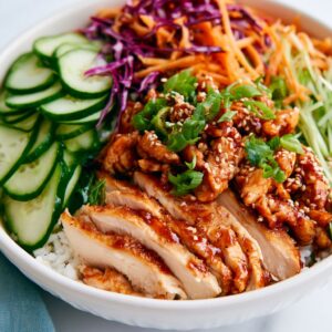 Korean BBQ Chicken Bowl
