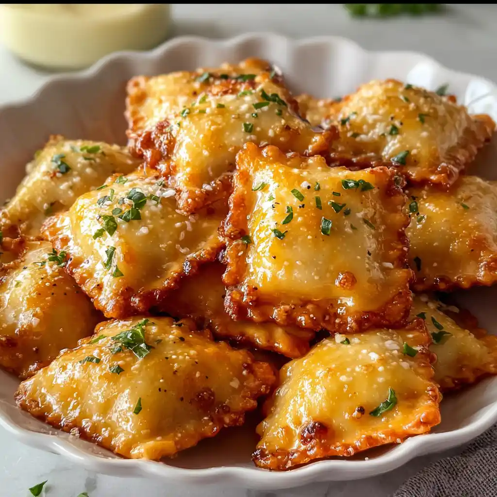 air fryer million dollar ravioli bites