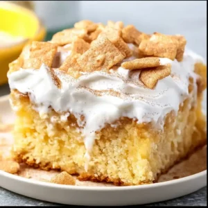 cereal milk poke cake