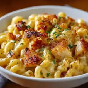 Chicken Ranch Macaroni and Cheese