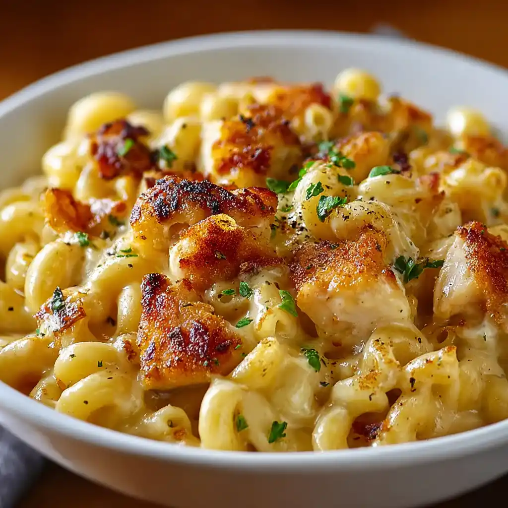 Chicken Ranch Macaroni and Cheese