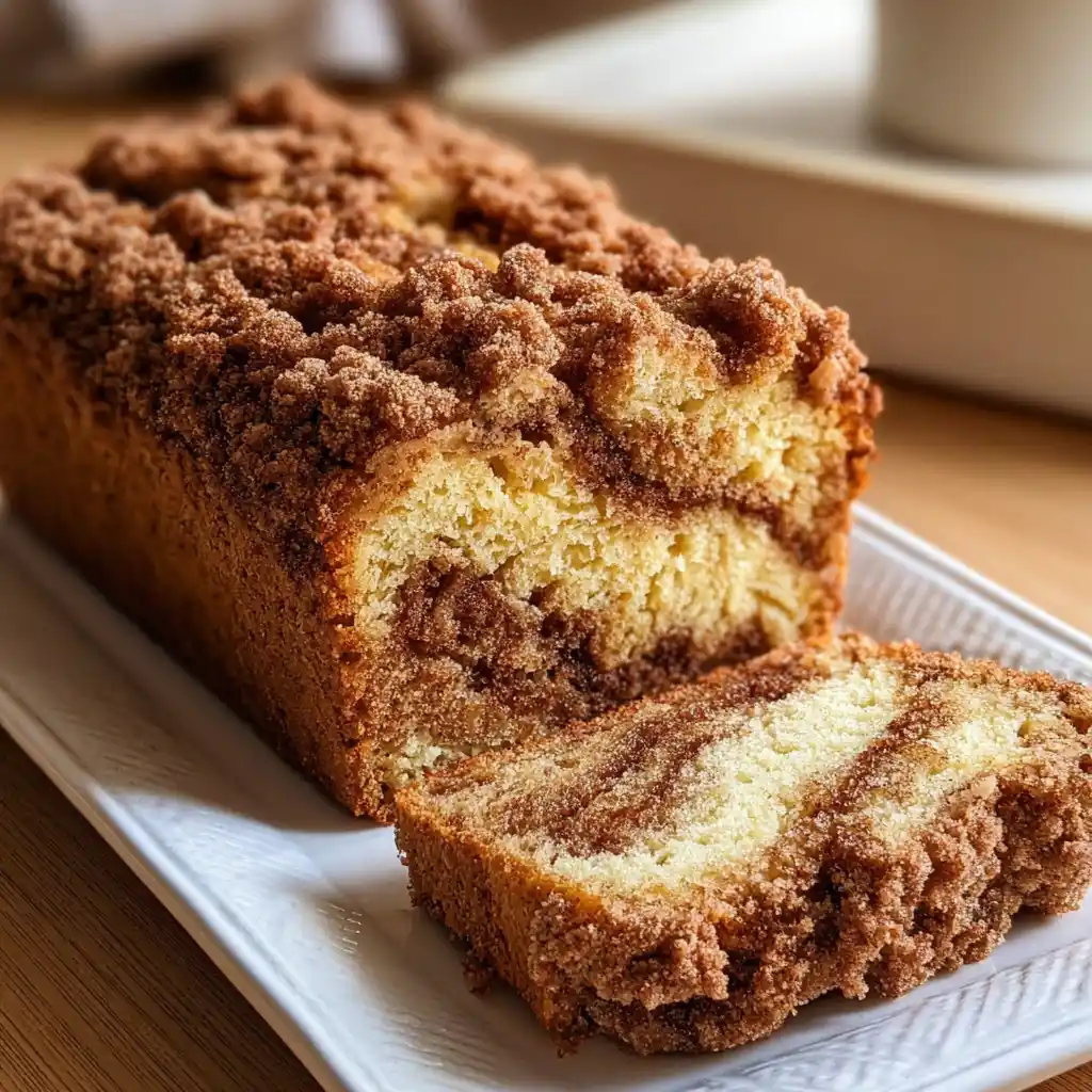Cinnamon Crumb Banana Bread