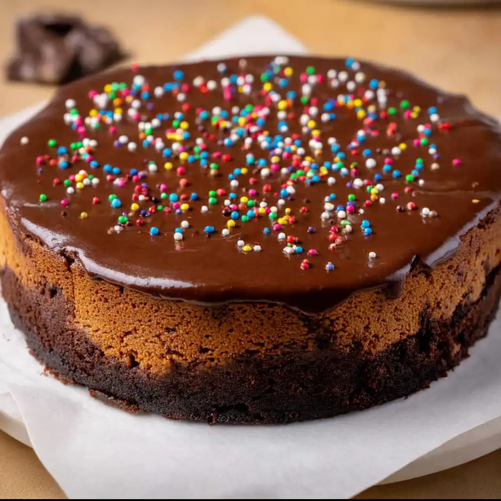 Cosmic Brownie Cheesecake