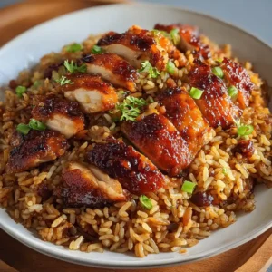 Cozy BBQ Chicken Rice