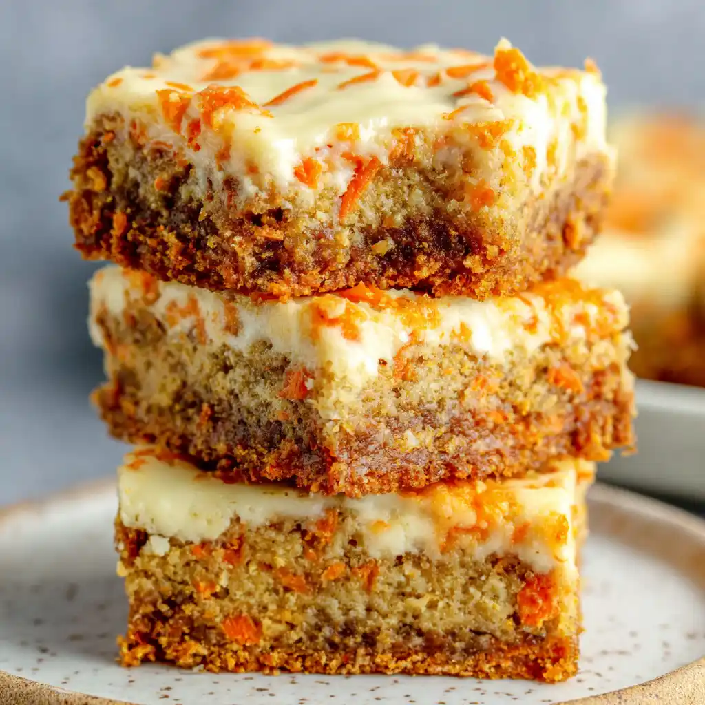 Cream Cheese Carrot Cake Bars