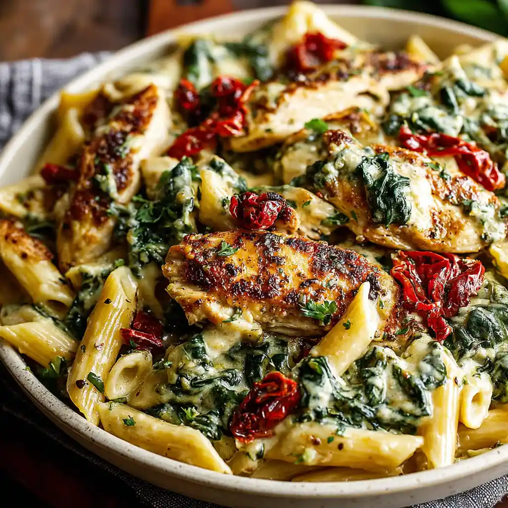 Creamy Tuscan Chicken Pasta