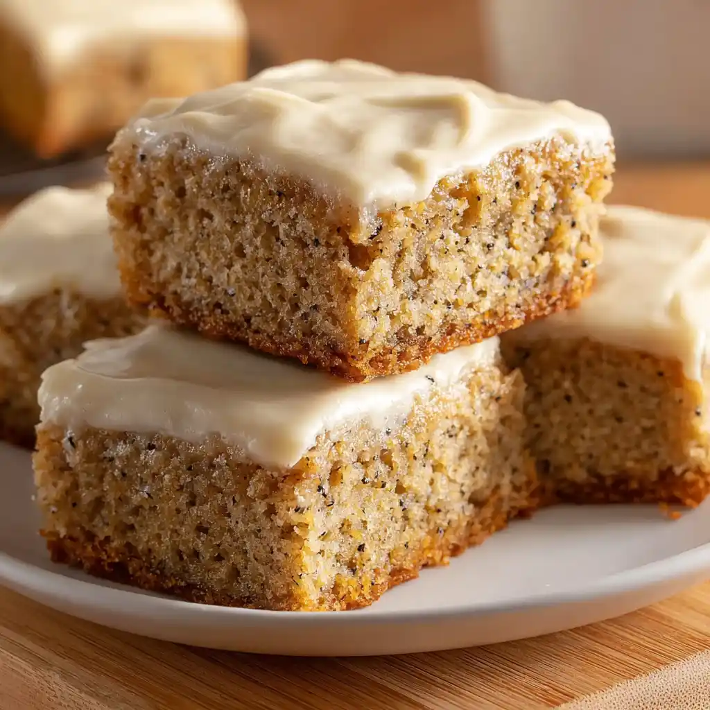 Frosted Banana Bars