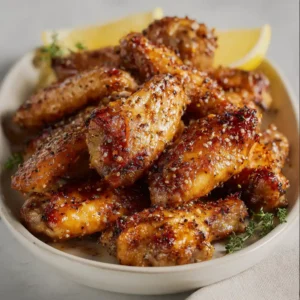 Honey Lemon Pepper Wings