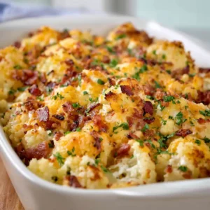 Loaded Cauliflower Casserole