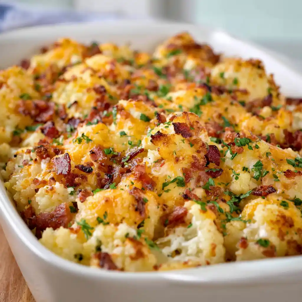 Loaded Cauliflower Casserole