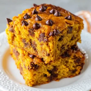 Pumpkin Chocolate Chip Cake