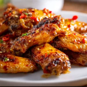 Sweet Chili Baked Chicken Wings