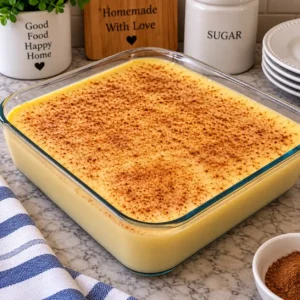 Amish Baked Custard