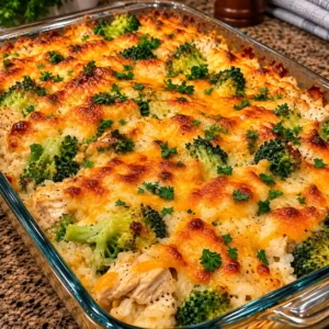 Cheesy Chicken and Broccoli Casserole