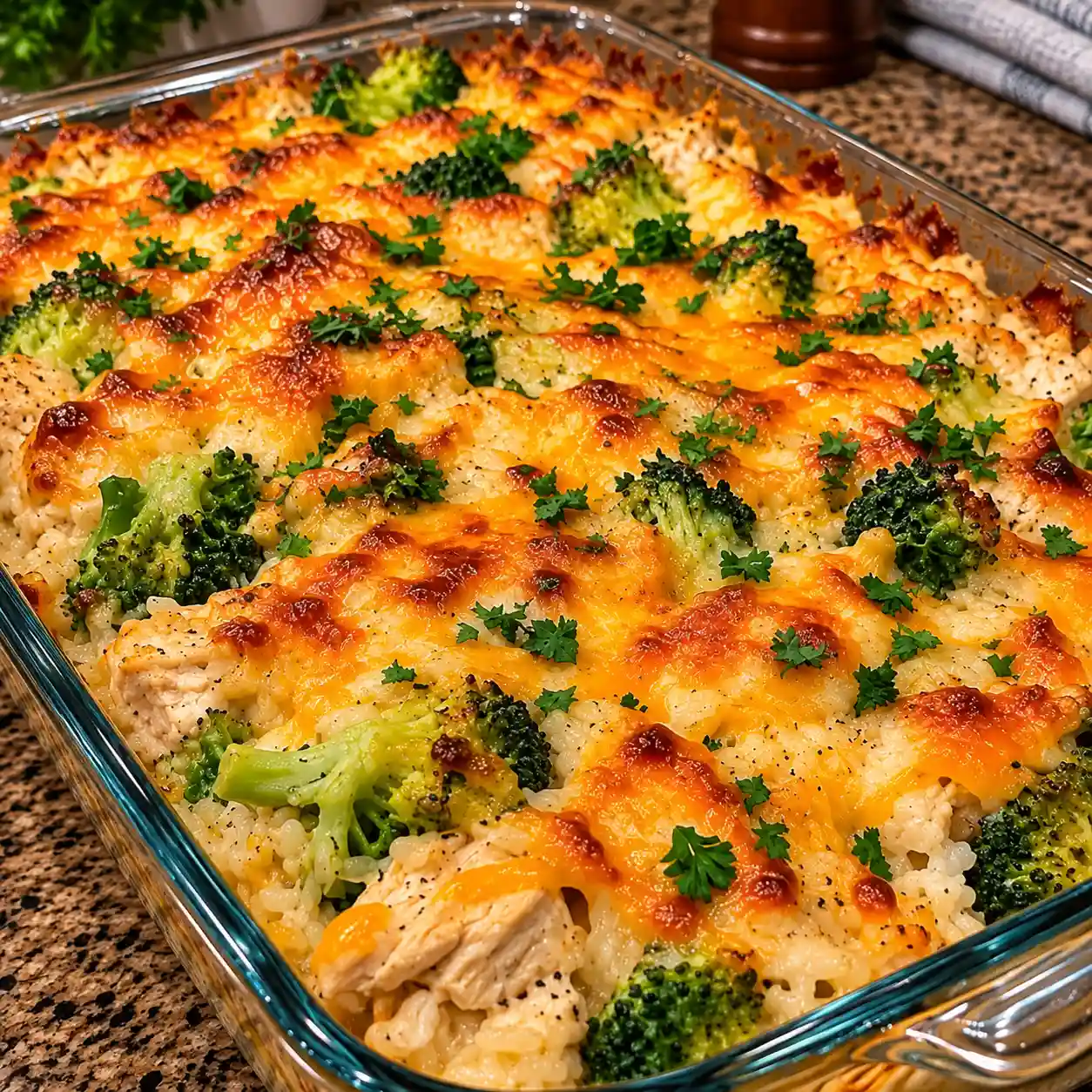 Cheesy Chicken and Broccoli Casserole