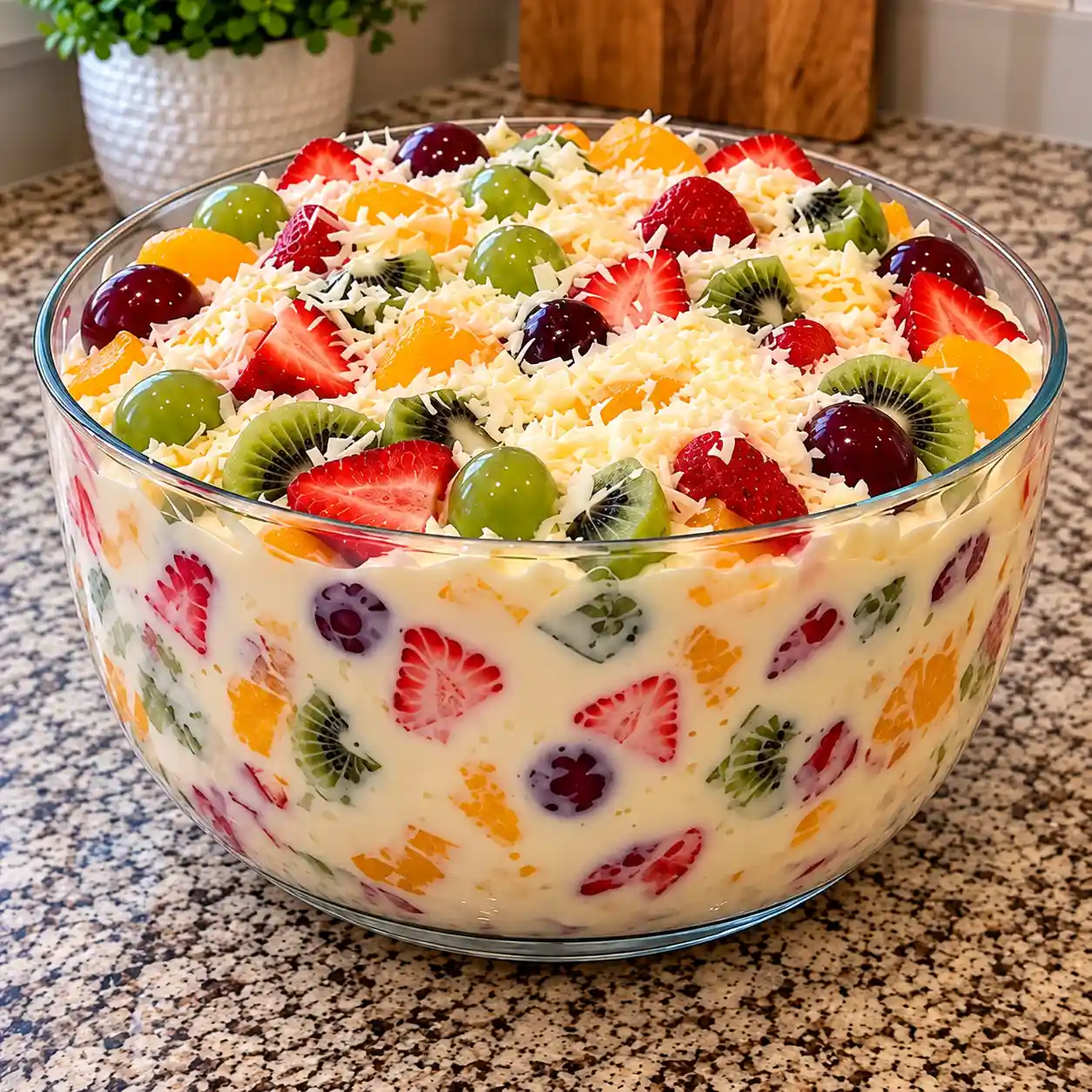 Creamy Tropical Fruit Delight