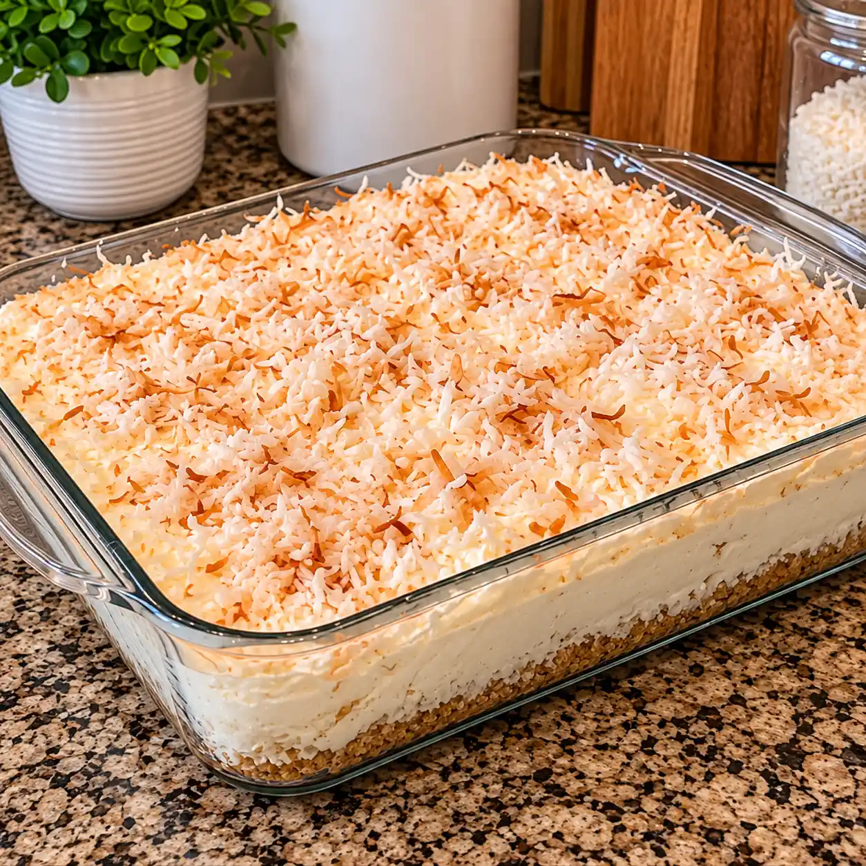 No-Bake Coconut Cream Dream Dessert