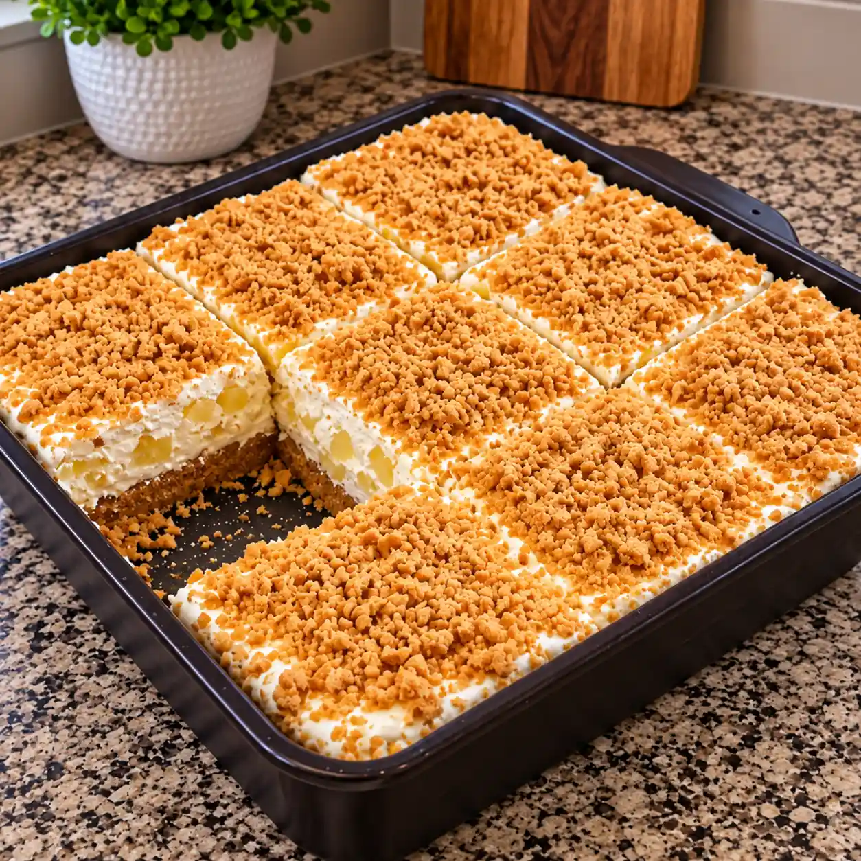 Pineapple Dream Dessert Bars