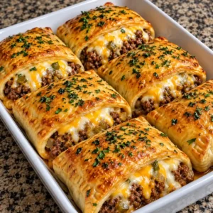 Cheeseburger Pockets