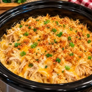Crockpot Million Dollar Chicken Casserole