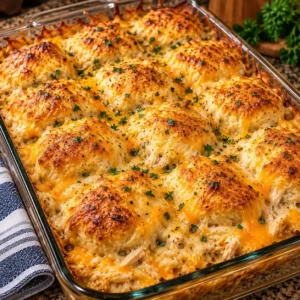 Million Dollar Chicken Bubble Casserole